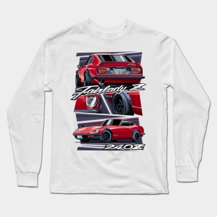 Red Nissan Fairlady 240Z Long Sleeve T-Shirt